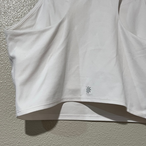 Athleta Conscious White Sports Bra - Picture 7 of 10